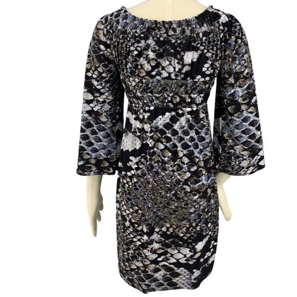 Boston Proper Muse Boho Peasant Babyboll Mini Dress - Picture 2 of 11